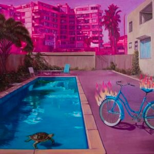 Cover for Yeah True Oil on canvas 50 x 50 cm 2024 - Valencia