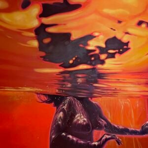 Fire Oil on canvas 100 x 80 cm 2024 - Berlín